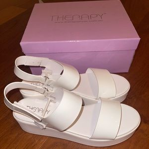 Brand New Therapy Shoes Platform White